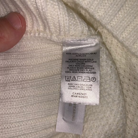 LOFT ❄️NWTs❄️Turtleneck Button Poncho - Picture 6 of 6